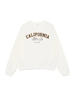 Cropp Bluzy*Kremowa bluza z naszywkami kremowy