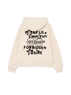 Cropp Bluzy*Kremowa bluza ze sloganem kremowy