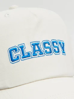 Cropp Czapki*Kremowa czapka z daszkiem kremowy