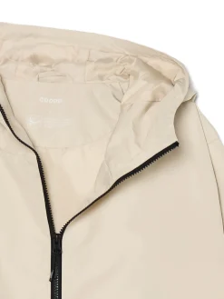 Cropp Kurtki, Płaszcze*Kremowa kurtka z kapturem kremowy