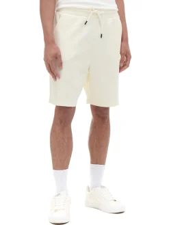 Cropp Sety*Kremowe dresowe spodenki kremowy