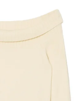 Cropp Swetry*sweter typu carmen kremowy
