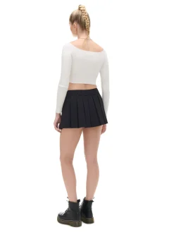 Cropp Swetry*sweter z odkrytymi ramionami kremowy