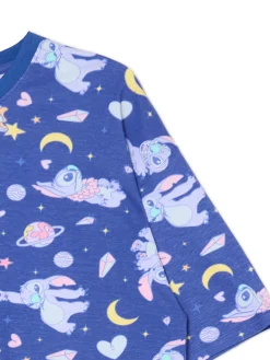 Cropp Piżamy*Krótka dwuczęściowa piżama ze Stitchem niebieski