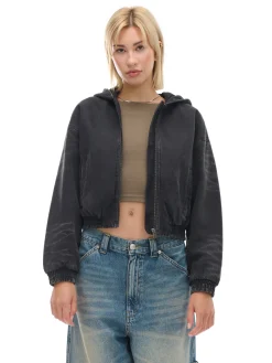 Cropp Kurtki, Płaszcze*Kurtka jeansowa z efektem sprania szary