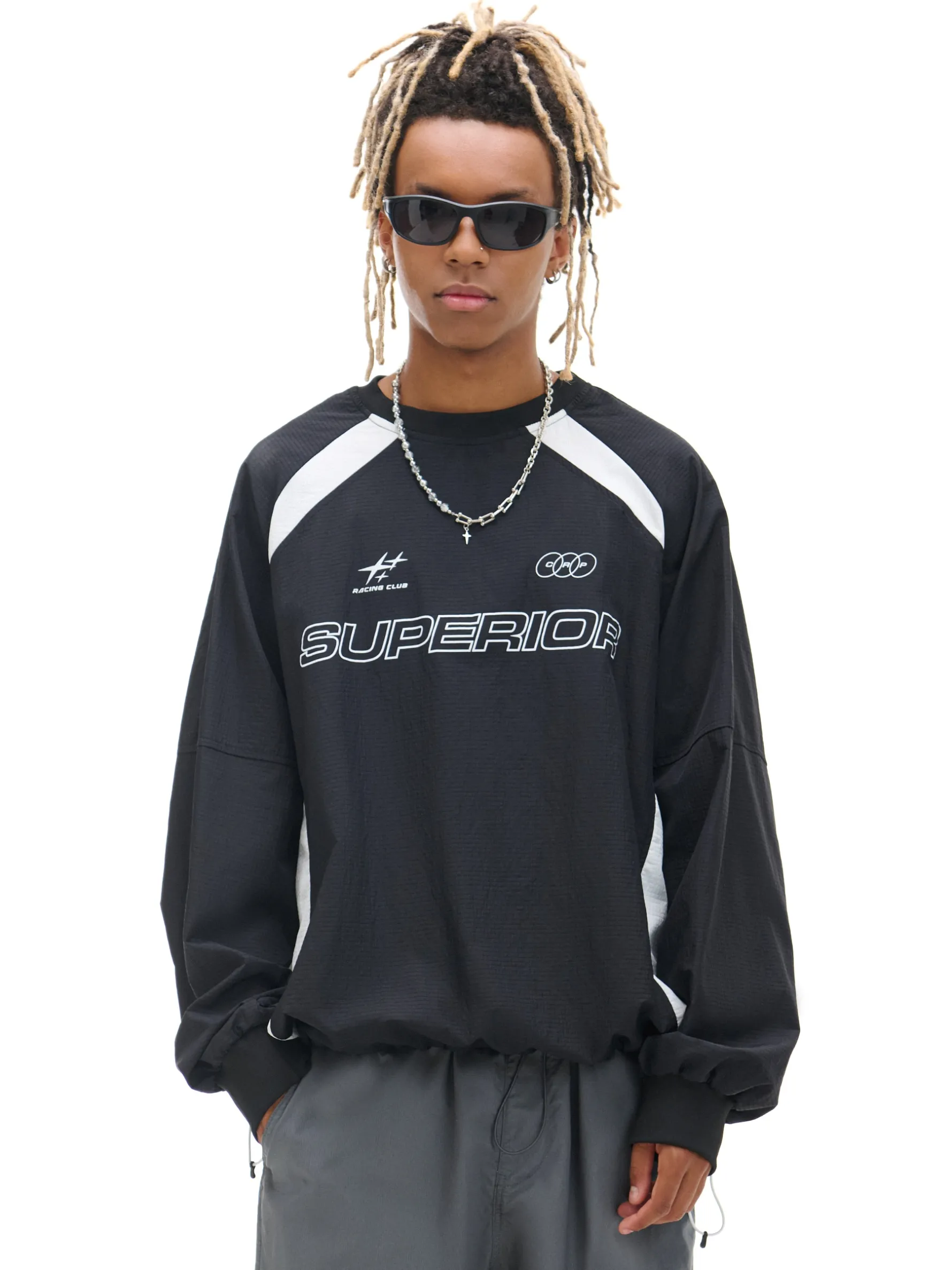 Cropp Kurtki, Płaszcze*Kurtka w formie bluzy czarny