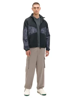 Cropp Kurtki, Płaszcze*Kurtka z chowanym kapturem i nadrukiem czarny