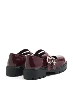 Cropp Półbuty*Lakierowane półbuty Mary Jane kasztanowy