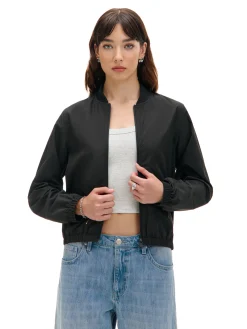 Cropp Kurtki, Płaszcze*Lekka czarna bomberka czarny