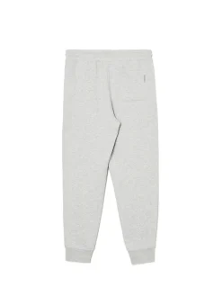 Cropp Spodnie|Sety*Melanżowe dresowe joggery regular jasnyszary