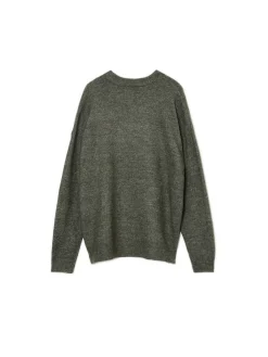 Cropp Swetry*Melanżowy sweter ze skorpionem zielony