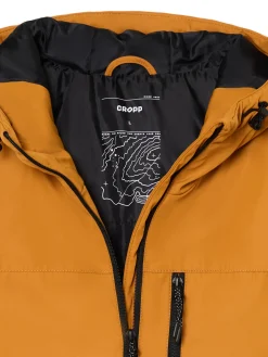 Cropp Kurtki, Płaszcze*Miodowa kurtka basic z kapturem brązowy