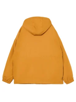 Cropp Kurtki, Płaszcze*Miodowa kurtka basic z kapturem brązowy