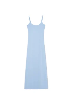 Cropp Sukienki, Kombinezony*Niebieska sukienka maxi błękitny