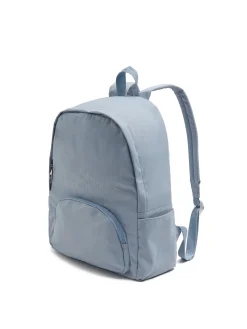 Cropp Torby, Plecaki*Niebieski plecak z haftem błękitny