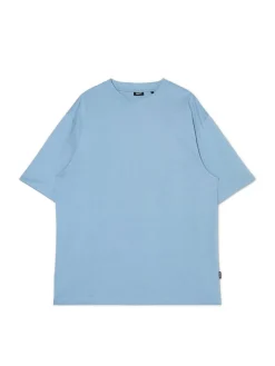 Cropp Koszulki*Niebieski T-shirt comfort błękitny