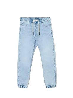 Cropp Jeansy*e jeansowe joggery niebieski