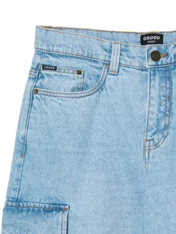 Cropp Jeansy|Baggy*e jeansy baggy niebieski