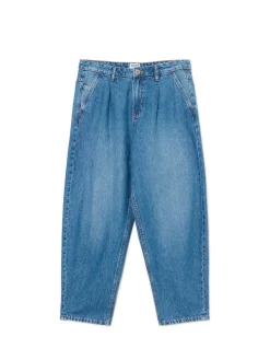 Cropp Jeansy|Baggy*e jeansy balloon baggy niebieski