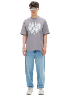 Cropp Jeansy*e jeansy loose niebieski