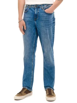 Cropp Jeansy*e jeansy regular niebieski