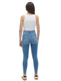 Cropp Jeansy*e jeansy skinny niebieski