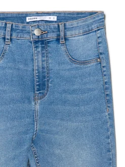 Cropp Jeansy*e jeansy skinny niebieski