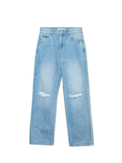 Cropp Jeansy*e jeansy straight niebieski