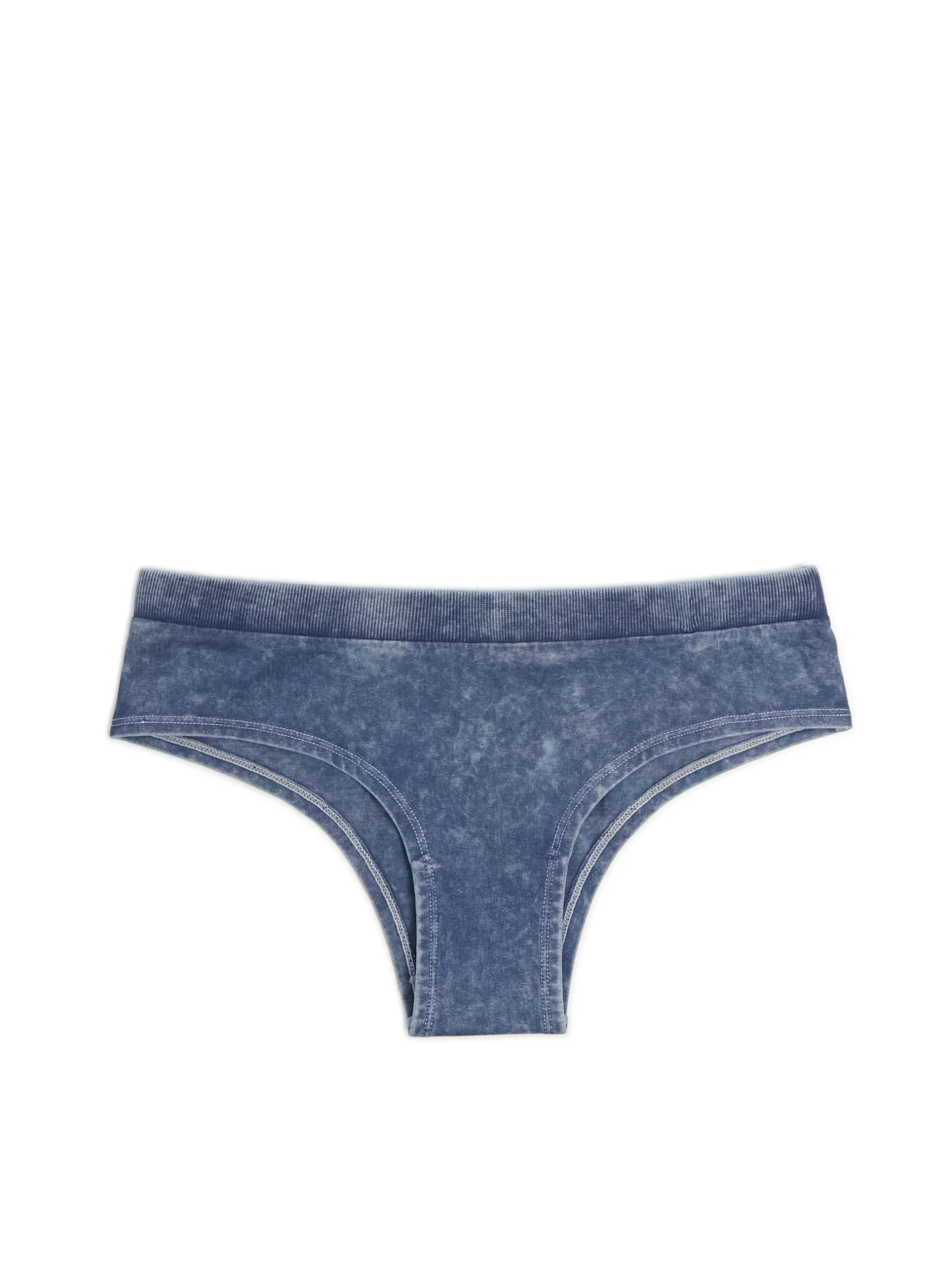 Cropp Bielizna*Niebieskie majtki hipster granatowy