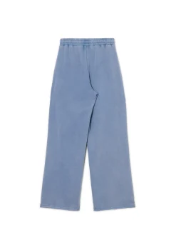 Cropp Spodnie*Niebieskie spodnie wide leg surowygranatowy