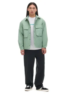 Cropp Koszule*Ocieplana koszula z kieszeniami zielony