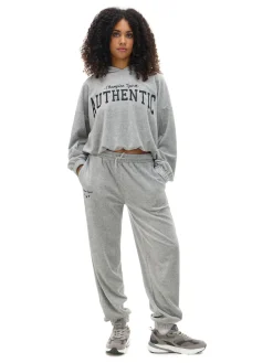 Cropp Spodnie|Sety*Ocieplane dresowe joggery regular jasnyszary