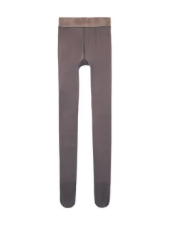 Cropp Skarpety, Rajstopy*Ocieplane szare rajstopy surowygranatowy