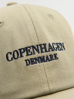 Cropp Czapki*Oliwkowa czapka z daszkiem zielony