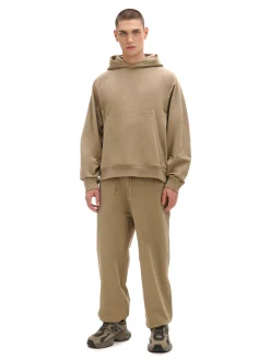 Cropp Spodnie|Sety*Oliwkowe dresowe joggery comfort zielony