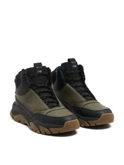 Cropp Sneakersy|Za Kostkę*Oliwkowe wysokie sneakersy na zimę zielony