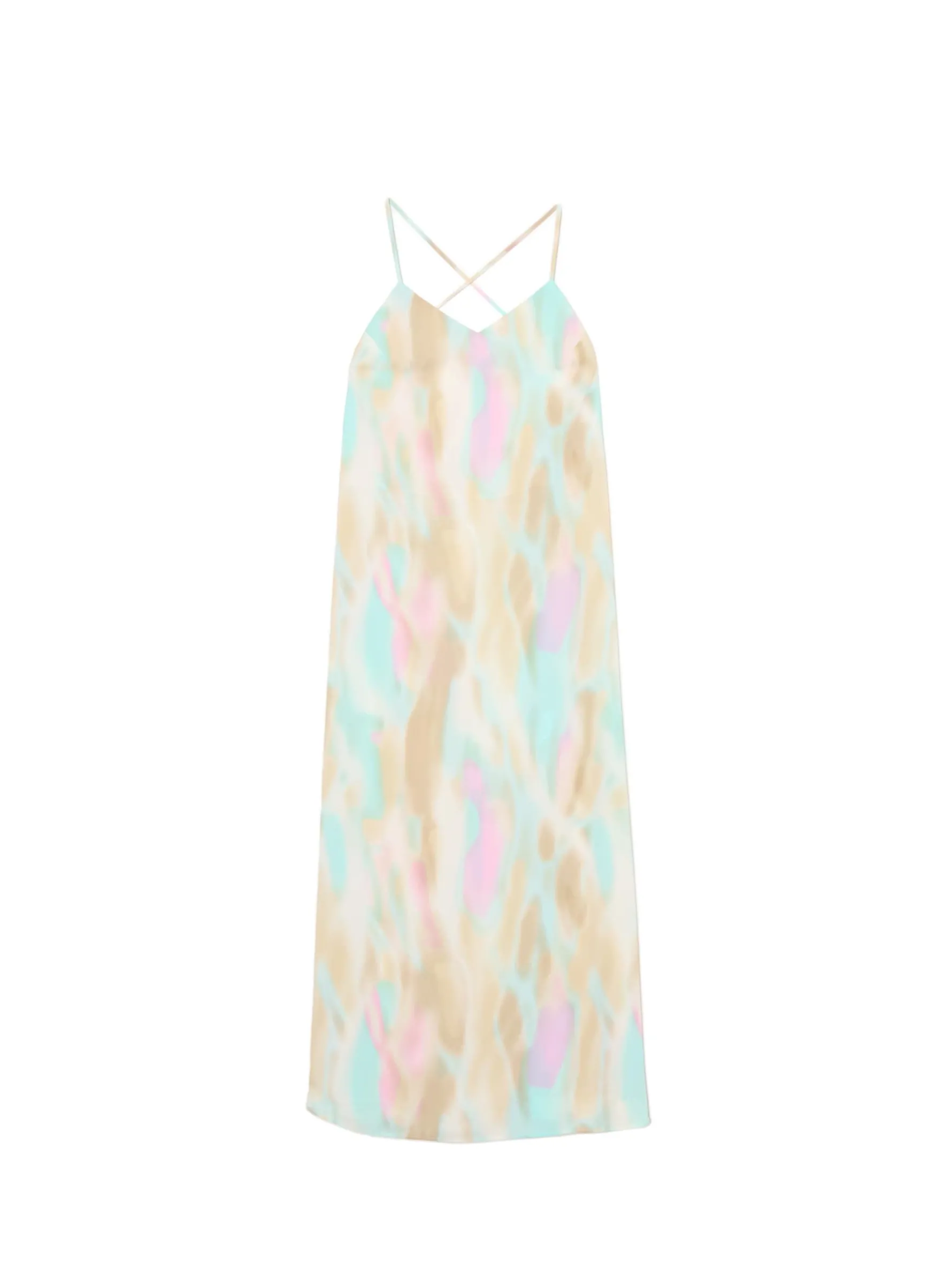 Cropp Sukienki, Kombinezony*Pastelowa sukienka maxi błękitny