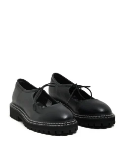 Cropp Półbuty*Półbuty z ozdobnymi sznurówkami czarny