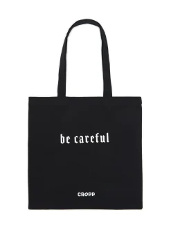 Cropp Torby, Plecaki*Płócienna czarna torba shopper czarny