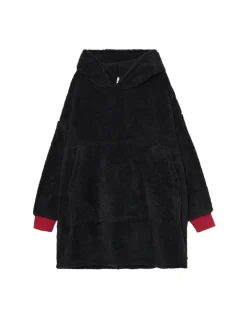 Cropp Cozy|Cozy*Pluszowa bluza snuddie z kotem czarny