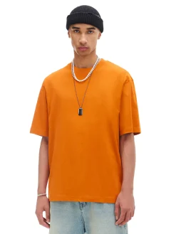 Cropp Koszulki*T-shirt comfort pomarańczowy