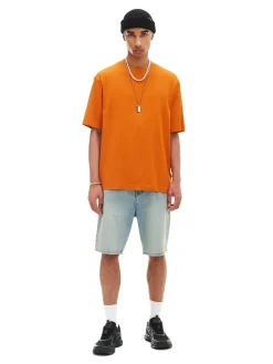 Cropp Koszulki*T-shirt comfort pomarańczowy