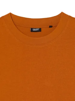 Cropp Koszulki*T-shirt comfort pomarańczowy