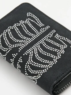 Cropp Portfele*Portfel z cekinową aplikacją czarny