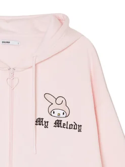 Cropp Bluzy*Różowa bluza z uszami My Melody różowy