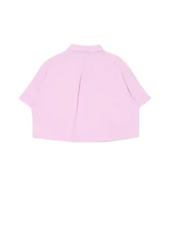 Cropp Koszule, Bluzki*Różowa koszula w retro stylu różowy