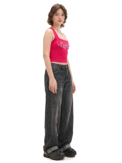 Cropp Koszulki, Topy*top na ramiączkach Bratz różowy