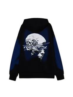 Cropp Bluzy*Rozpinana bluza z nadrukami czarny