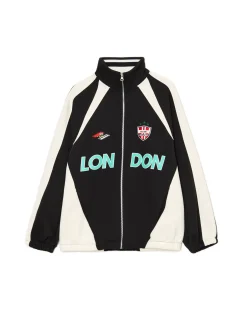 Cropp Unisex|Unisex*Rozpinana bluza z nadrukami UNISEX czarny