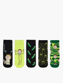 Cropp Skarpetki*Skarpety 5 pack Rick i Morty czarny